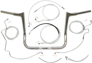 1-1/4(r) Viking Handlebar Installation Kit Silver