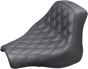 Renegade Lattice Stitch Solo Seat Black