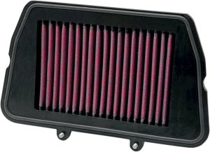 High-flow Air Filter Black, Red
