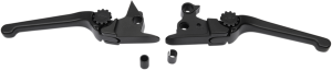 Anthem Adjustable Lever Set For Harley Models Black