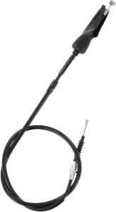 Black Vinyl Clutch Cable Black