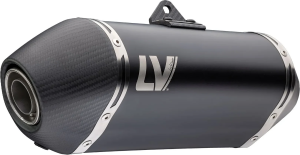 Tobă de eșapament LeoVince LV-14 Black Edition Slip-On pentru Yamaha Ténéré 700, nordicamoto.ro