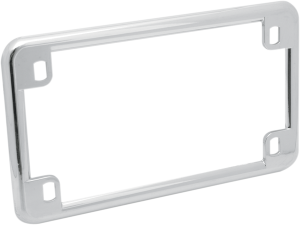 License Plate Frame Chrome