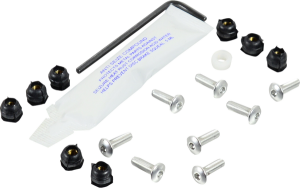 Screen Bolt Aluminium Silver, 1, nordicamoto.ro