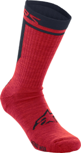 Sosete Alpinestars Merino 24 Black/Red