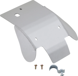 MOOSE RACING Placă de protecție din aluminiu, argintie 