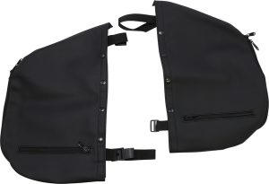 Soft Fairing Lower Set With Storage Pouch Black, 3, nordicamoto.ro