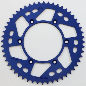 MOOSE RACING Rear Aluminum Sprocket Blue 