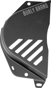 Slash Cut Front Sprocket Cover Black, 2, nordicamoto.ro