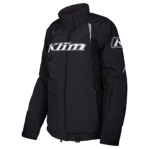 Geaca Snowmobil Dama Klim Strata Black/Metallic Silver Insulated