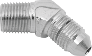 Street Legal Brake Line Adapter Chrome, 1, nordicamoto.ro