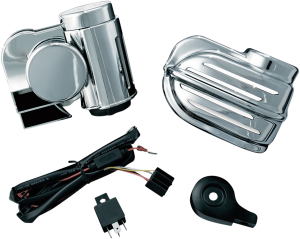 Wolo® Bad Boy Air Horn Kit Chrome, 1, nordicamoto.ro