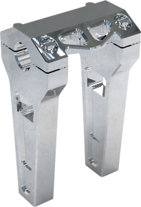 Performance Risers Silver, 1, nordicamoto.ro