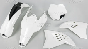 Set complet de carenaje pentru KTM alb