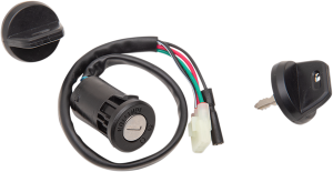 Ignition Switch Black, 3, nordicamoto.ro