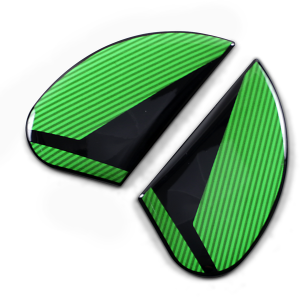 Placi laterale casca Icon Airform™ Black/Green