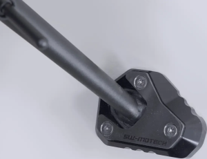 Sidestand Foot Extension Black, Anodized 