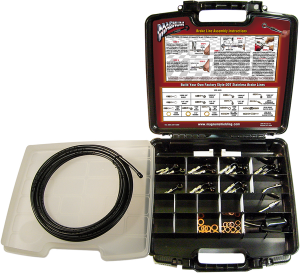 Byo® Build-your-own Dot Brake Line Deluxe Kit Black, 1, nordicamoto.ro