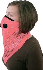 Pro Series Rider Bandana Dust Masks Pink