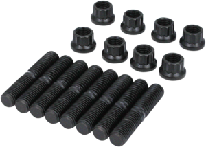 Rocker Arm Shaft Stud & Nut Kit Black, 1, nordicamoto.ro