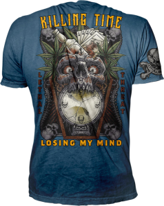 Killing Time T-shirt Blue XL, 3, nordicamoto.ro