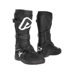 Cizme Enduro/MX Acerbis X-Team 2.0 Negru/Alb, nordicamoto.ro