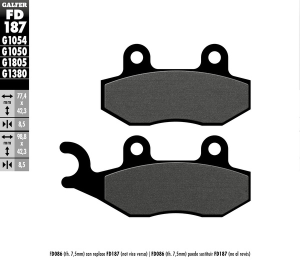 Brake Pad Orcanic