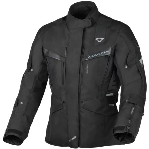 Geaca de dama textil impermeabila touring MACNA ZASTRA XS Gri deschis/Gri inchis/Negru, 3, nordicamoto.ro