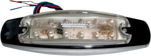 Rectangle Led Trailer Light Red