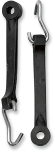 Rubber Hood Latches Black