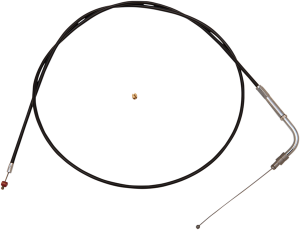 Black Vinyl Throttle/idle Cable Black +152 mm (6''), 1, nordicamoto.ro