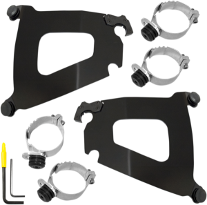 Bullet Fairing Mount Kit Black, 1, nordicamoto.ro