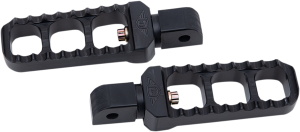 Serrated Foot Pegs Black