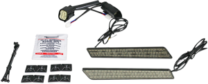Saddlebag Latch  Lights Smoke