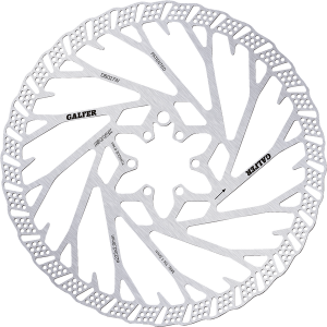Shark 6-bolt Bicycle Brake Rotor Silver, 1, nordicamoto.ro