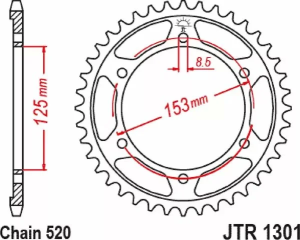 JT SPROCKETS Pinion spate 