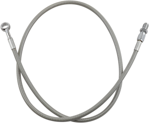 Extended Length Brake Line Silver Oversize [+152 mm (6'')], 1, nordicamoto.ro