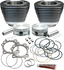 Replacement Cylinder & Piston For S&s 106(r) Stroker Kit Black, 1, nordicamoto.ro