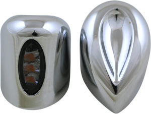 Elypse Led Front Turn Signals Chrome, 1, nordicamoto.ro