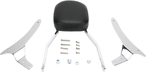 Square Sissy Bar Kit Chrome