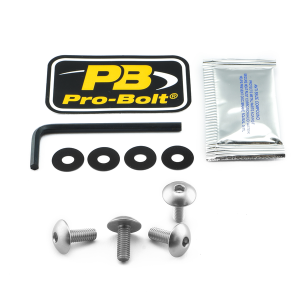 License Plate Screws Silver, 1, nordicamoto.ro