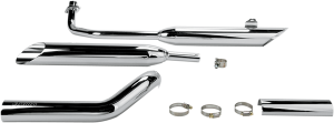 Slashcut Slip-on Mufflers Chrome, 1, nordicamoto.ro