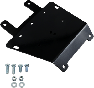 Winch Mount Black 