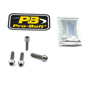 Titanium Brake & Clutch Lever Perch Pinch Bolt Kit