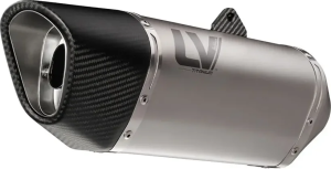 Tobă de eșapament LeoVince LV-14 R Titanium Slip-On pentru Kawasaki Z1100 / Ninja 1100, nordicamoto.ro