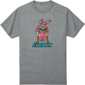 Tee Beastie Bunny Gy Lg Gray