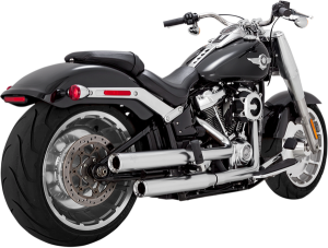 Eliminator 300 Slip-on Mufflers Satin Chrome, 2, nordicamoto.ro