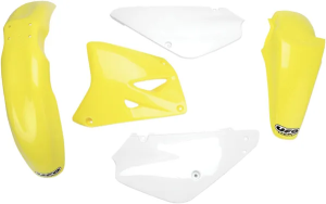 Full Body Replacement Plastic Kit White, Yellow