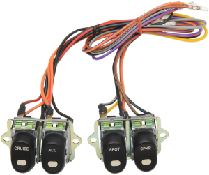 Inner Fairing Cap Switch Kit Black, White