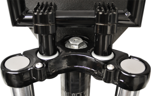Flush-mount Fork Caps Aluminum, Polished, 2, nordicamoto.ro
